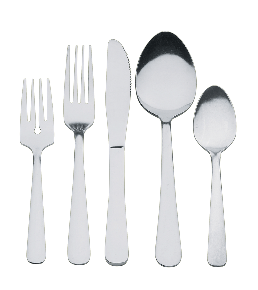 Browne Canada Foodservice Tabletop & Serving Dozen Browne 502810 - Windsor 6.3" Stainless Steel Salad Fork, Pack of 12 | Denson CFE