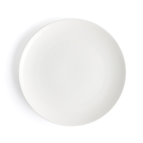 Browne Canada Foodservice Unclassified Dozen Browne 5630166 – FOUNDATION 10" Porcelain White Round Coupe Plate, 1 Dz | Denson CFE