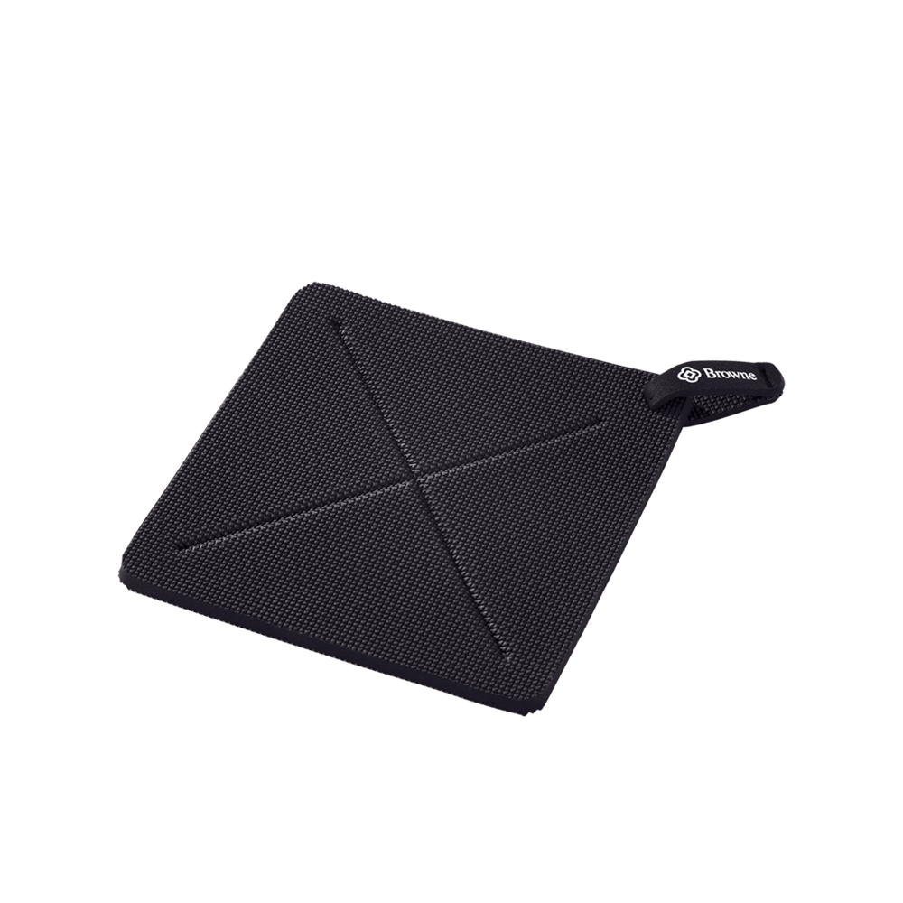 Browne Canada Foodservice Unclassified Each Browne 5442002 ULTRA THICK Hot Pad FLXaPrene 7x7" Black | Denson CFE