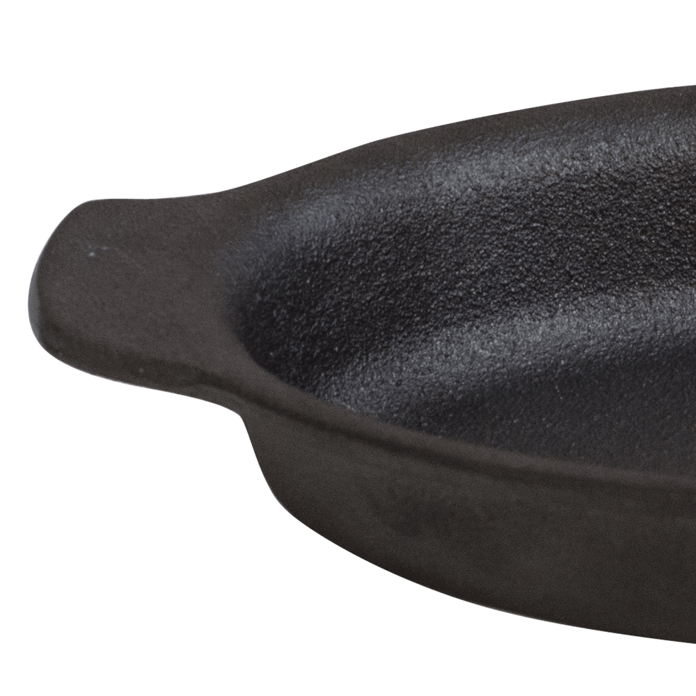 Browne Canada Foodservice Unclassified Each Browne 573755 THERMALLOY Cast Iron Oval Au Gratin 5 x 12.7 Centimeter Preseasoned | Denson CFE