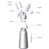 Browne Canada Foodservice Unclassified Each Browne 574355-6 MOSA Cap Anodized for Stainless Steel Whippers 574355 and 574356 | Denson CFE