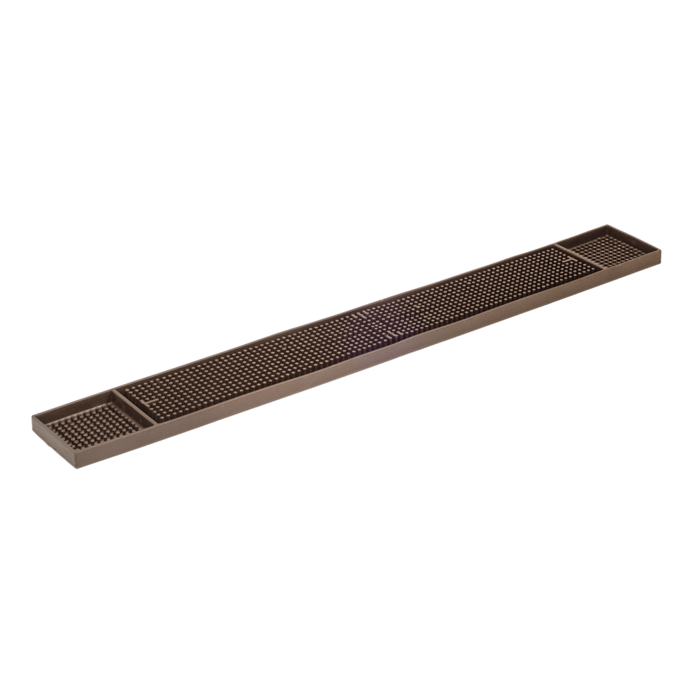 Browne Canada Foodservice Unclassified Each Browne 57486812 Bar Drainer Mat 3.25x27 Inch Brown | Denson CFE