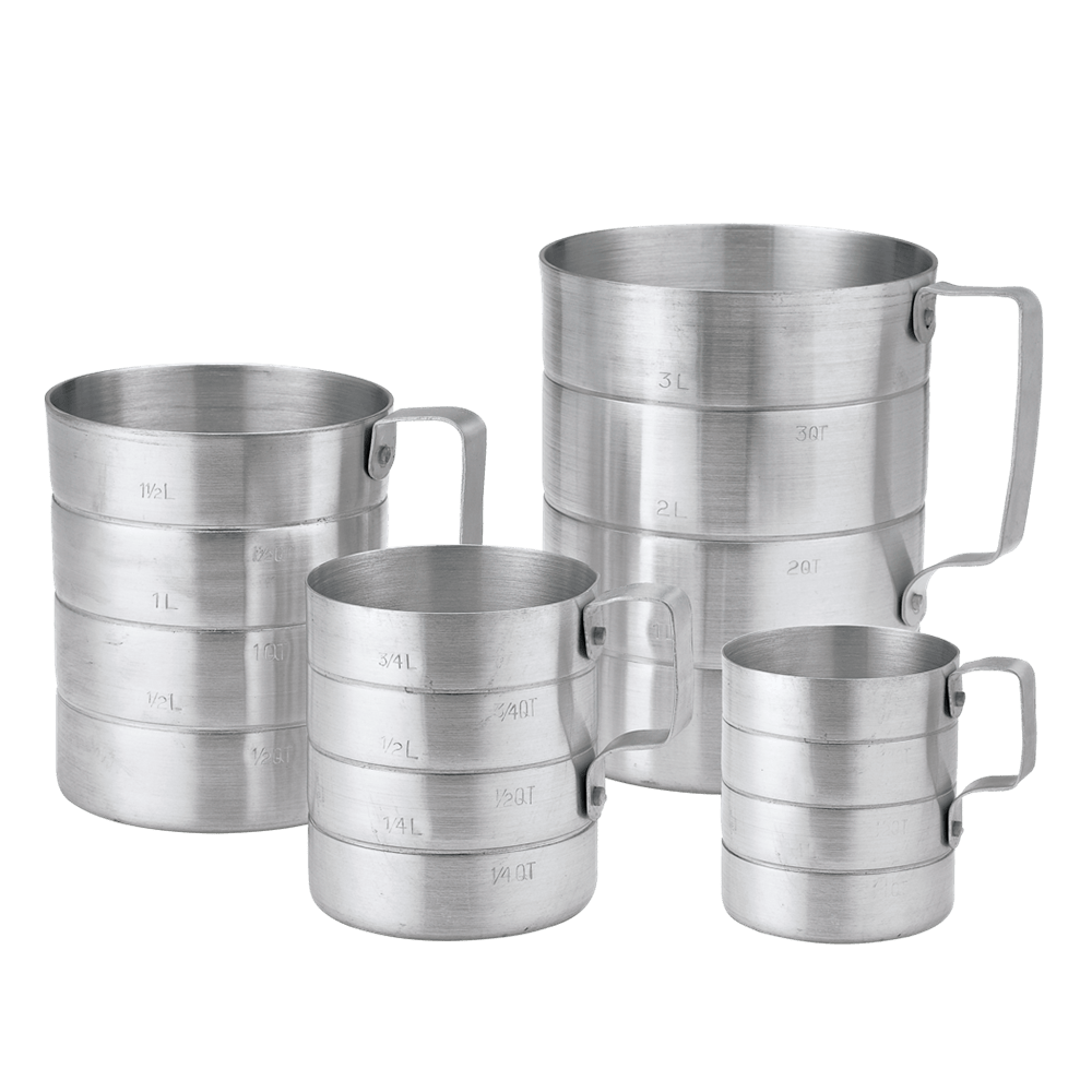 Browne Canada Foodservice Unclassified Each Browne 575640 Dry Measure Aluminum 4qt | Denson CFE