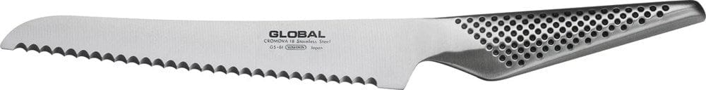 Browne Canada Foodservice Unclassified Each Global 71GS61 GS Series 6.5" Stainless Steel Bagel/Sandwich Knife (16 cm) - GS61 | Denson CFE