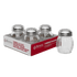 Browne Canada Foodservice Unclassified Set Browne 575227 Swirl Shaker 6oz 152ml Glass with Stainless Steel Top Set of 4 | Denson CFE
