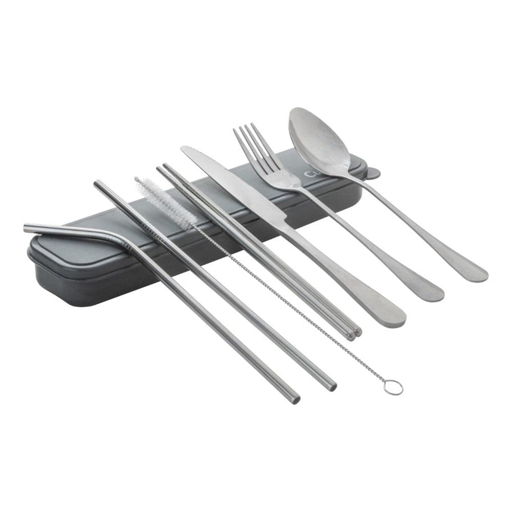 Browne Canada Foodservice Unclassified Set Browne 747906 CUISIPRO Personal Cutlery Set Grey 8 Piece | Denson CFE