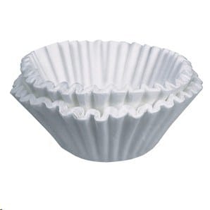 Bunn-O-Matic Coffee & Beverage Case BUNN 18009.6001 Coffee Filters - Case of 1000, White Paper | Denson CFE