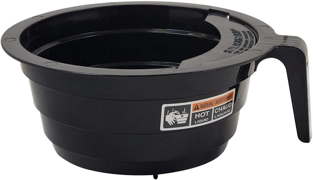 Bunn-O-Matic Unclassified Each Bunn 20583.7003 Funnel with Decals, Plastic, Black | Each