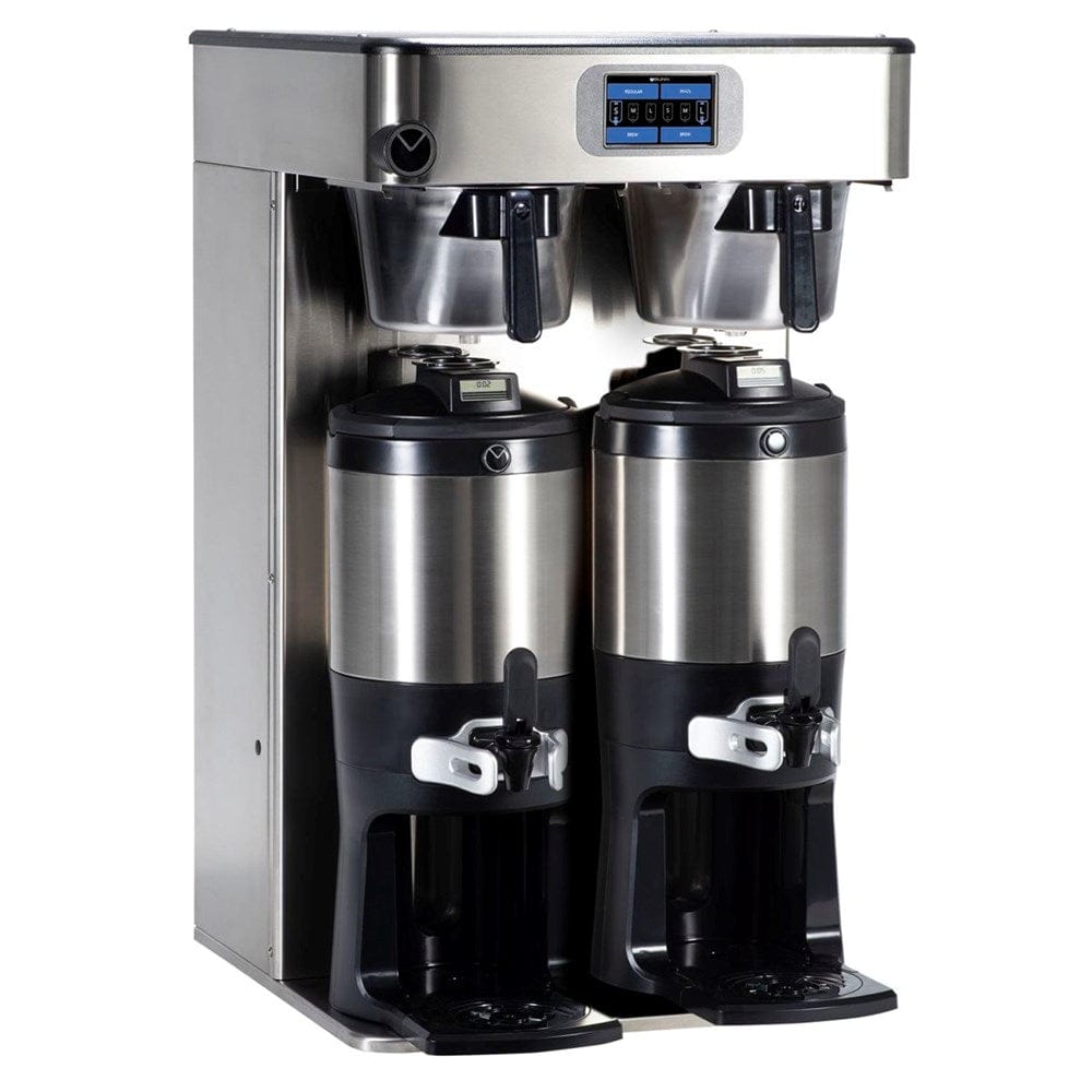 Bunn-O-Matic Unclassified Each Bunn ICB Twin Platinum Edition Automatic Tall Coffee Brewer for ThermoFresh Servers - Stainless, 120-240v/1ph (53400.0101)