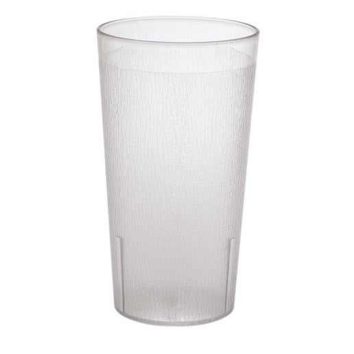 Cambro 1600P152 Colorware 16.4 oz Plastic Tumbler - Clear, Case of 72 | Denson CFE
