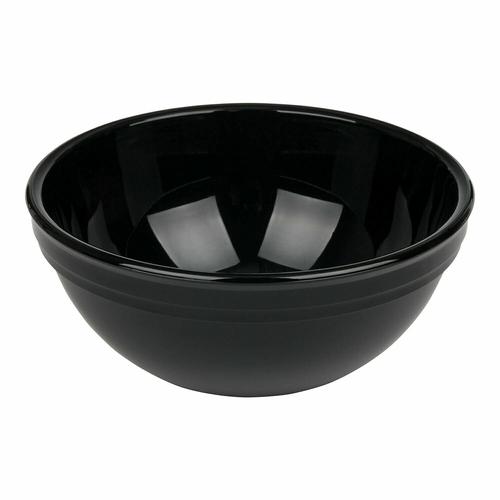 Cambro Dinnerware Cambro 50CW110 15 3/10 oz Plastic Nappie Bowl, Black