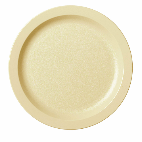 Cambro Dinnerware Each / Beige / Beige Cambro 825CWNR Camwear 8-1/4 Inch Narrow Rim Polycarbonate Plate | Denson CFE