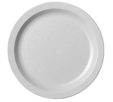 Cambro Dinnerware Each / Beige / Beige Cambro 825CWNR Camwear 8-1/4 Inch Narrow Rim Polycarbonate Plate | Denson CFE