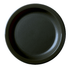 Cambro Dinnerware Each / Polycarbonate / Black Cambro 55CWNR153 Camwear Plate, 5.5 Inches Diameter, Black | Denson CFE