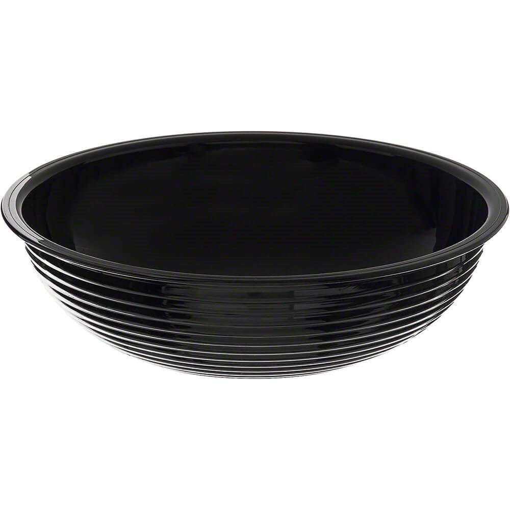 Cambro Dinnerware Each / Polycarbonate / Black Cambro RSB8CW522 Camwear Bowl 1.65 qt 8 inch dia round ribbed dishwasher safe polycarbonate black | Denson CFE