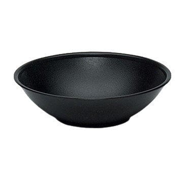 Cambro Dinnerware Each / Polycarbonate / Black Cambro SB55110 Budget Salad Bowl, 5-11/16"; dia., 10.9 oz. capacity, black,