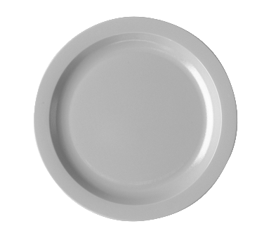Cambro Dinnerware Each / Polycarbonate / Blue Cambro 10CWNR401 Slate Blue Camwear 10 Inch Narrow Rim Polycarbonate Plate | Denson CFE