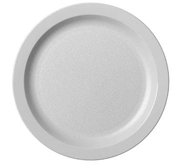 Cambro Dinnerware Each / Polycarbonate / Blue Cambro 9CWNR401 Camwear Plate, 9" Diameter, Narrow Rim, Slate Blue | Denson CFE