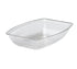 Cambro Dinnerware Each / Polycarbonate / Clear Cambro RSB912CW135 Camwear Bowl Ribbed Rectangular 9 x 12-1/8 2.9 qt cap | Denson CFE