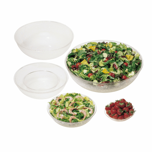 Cambro Dinnerware Each / Polycarbonate / Pebbled Cambro PSB6176 Camwear 18.8 Oz 6" Polycarbonate Round Pebbled Bowl