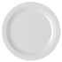 Cambro Dinnerware Each / Polycarbonate / White Cambro 10CWNR148 White Camwear 10 Inch Narrow Rim Polycarbonate Plate | Denson CFE