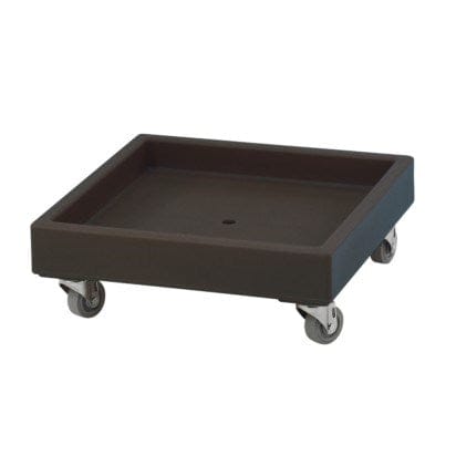 Cambro Dishwasher Rack Each / Black Cambro CD2020110 Camdolly 22-1/2"L x 22-1/2"W x 8-1/4"H Heavy Duty Transport Dolly for Food Storage | Denson CFE