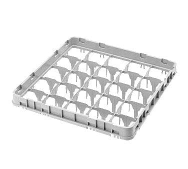 Cambro Dishwasher Rack Each / Soft Gray Cambro 16E1151 Full Drop Extender, full size, (16) compartments, 19-5/8" x 19-5/8" x 2", adds 1-5/8" to rack height, for Camracks, soft gray