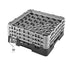Cambro Dishwasher Rack Each / Soft Gray Cambro 36S638151 Camrack Glass Rack with 3 Compartments | Denson CFE