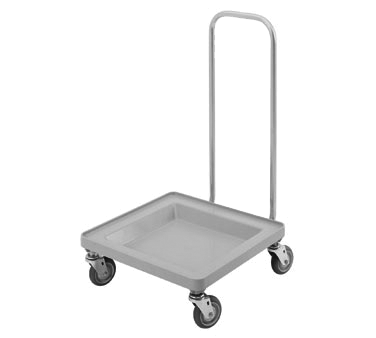 Cambro Dishwasher Rack Each / Soft Gray Cambro CDR2020H151 Camdolly for Camracks - 23-3/8"L x 21-3/8"W x 37"H | Denson CFE