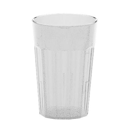 Cambro Drinkware Each / Blue Cambro NT8401 Newport Tumbler - 8 oz, Fluted SAN Plastic, Slate Blue | Denson CFE