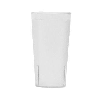 Cambro Drinkware Each / Clear Cambro 1200P152 Colorware Tumbler – 12.6 oz, Clear SAN Plastic, Textured Exterior | Denson CFE