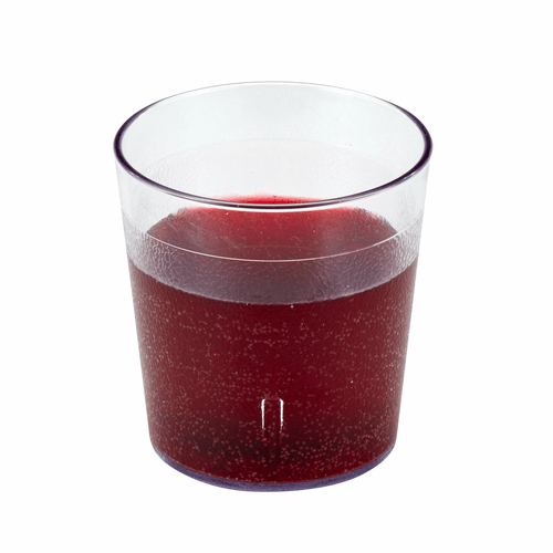 Cambro Drinkware Each / Clear Cambro 900P152 Colorware Tumbler – 9.7 oz, Clear SAN Plastic, Textured Exterior | Denson CFE