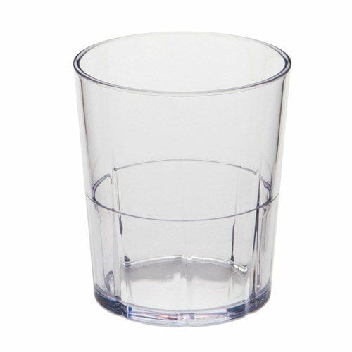 Cambro Drinkware Each / Clear Cambro LDT9152 Lido Tumbler, 9 oz., Clear - Impact Resistant Plastic, Dishwasher Safe | Denson CFE