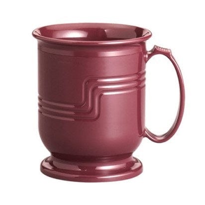 Cambro Drinkware Each / Cranberry Cambro MDSB5487 Cranberry Shoreline 5 Ounce Polypropylene Insulated Small Bowl