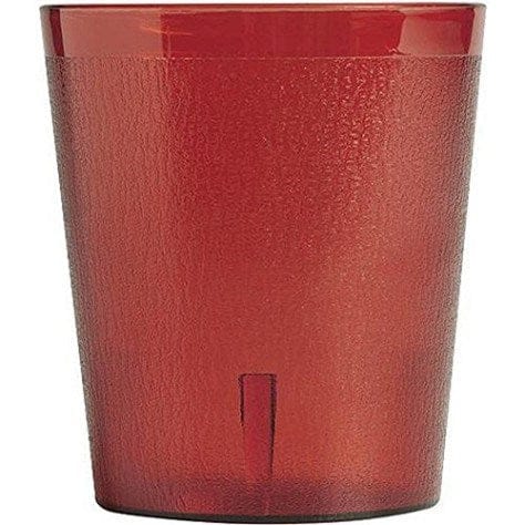 Cambro Drinkware Each / Ruby Red Cambro 900P156 Colorware Tumbler - 9.7 oz, Ruby Red, SAN Plastic, Dishwasher Safe | Denson CFE