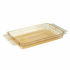 Cambro Food Pans Each / Amber Cambro 12HPH150 2 1/2 inch Full Size High Temp Food Pan - Non-Stick | Denson CFE