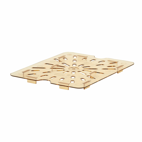 Cambro Food Pans Each / Amber Cambro 20HPD150 H-Pan Drain Shelf, 1/2 Size | Denson CFE