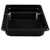 Cambro Food Pans Each / Black Cambro 22HP110 2 1/2"D Half Size High Temp Food Pan - Non Stick