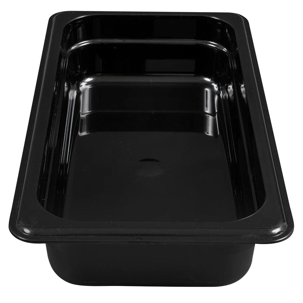 Cambro Food Pans Each / Black Cambro 32HP110 2 1/2"D Third Size High Temp Food Pan - Non-Stick, Black | Denson CFE