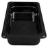 Cambro Food Pans Each / Black Cambro 32HP110 2 1/2"D Third Size High Temp Food Pan - Non-Stick, Black | Denson CFE
