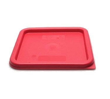Cambro Food Pans Each Cambro SFC6451 Winter Rose CamSquare Lid for 6 & 8 Qt Square Food Storage Container
