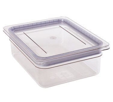 Cambro Food Pans Each / Clear Cambro 10CWGL135 GripLid, fits GN 1/1 size food pan