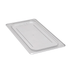 Cambro Food Pans Each / Clear Cambro 30CWC135 Camwear Food Pan Cover, 1/3 size