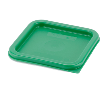 Cambro Food Pans Each / Kelly Green Cambro SFC2452 Kelly Green CamSquare Lid for 2 and 4 Qt Square Food Storage Containers