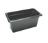 Cambro Food Pans Each / Polycarbonate / Black Cambro 36CW110 6" Deep Black Polycarbonate 1/3 Size Camwear Food Pan - 5.6 Quart Capacity