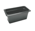 Cambro Food Pans Each / Polycarbonate / Black Cambro 36CW110 6" Deep Black Polycarbonate 1/3 Size Camwear Food Pan - 5.6 Quart Capacity | Denson CFE