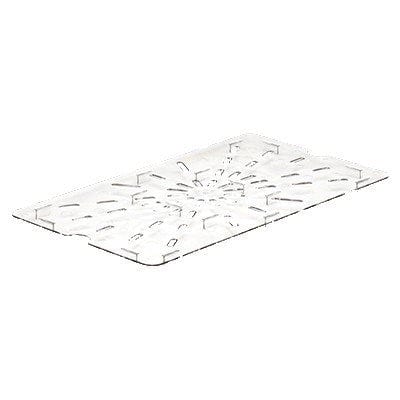 Cambro Food Pans Each / Polycarbonate / Clear Cambro 10CWD135 Camwear Drain Shelf - Full Size, Clear