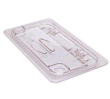 Cambro Food Pans Each / Polycarbonate / Clear Cambro 20CWL135 FlipLid Food Pan Cover, 1/2 size, hinged, polycarbonate, clear,