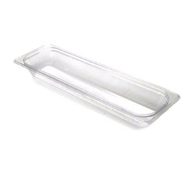 Cambro Food Pans Each / Polycarbonate / Clear Cambro 30CWCHN135 Camwear Food Pan Cover – 1/3 Size, Clear Polycarbonate, Notched with Handle | Denson CFE