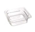 Cambro Food Pans Each / Polycarbonate / Clear Cambro 62CW135 2-1/2" Deep Clear Polycarbonate 1/6 Size Camwear Food Pan | Denson CFE
